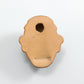 Frankoma <br> #157 Afro Man Mask <br> c. 1942, H. 3 1/4" <br> Onyx Black <br> Ada Clay, Oblong 0 <br> <br> Free Shipping