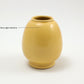 Frankoma <br> #502 Vase <br> c. 1942, H. 3 1/2" <br> Matte Yellow <br> Ada Clay, Oblong 0 <br> <br> Free Shipping