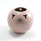 Frankoma <br> #55 Pierced Vase <br> c. 1954-1967, H. 5" <br> Pale Pink <br> Sapulpa Clay <br> <br> Free Shipping