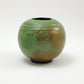 Frankoma <br> #55Z Aztec Vase <br> c. 1942, H. 5" <br> Prairie Green <br> Ada Clay, Oblong 0 <br> <br> Free Shipping