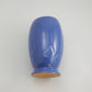 Frankoma <br> #75 Vase <br> c. 1942, H. 9" <br> Royal Blue <br> Ada Clay, Oblong 0  <br> <br> Free Shipping