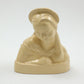 Frankoma <br> #436 Madonna <br> c. 1941, H. 4 1/2" <br> Ivory Glaze <br> Ada Clay, Oblong 0 <br> <br> Free Shipping