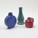 Frankoma <br> Lot of Miniature <br> c. 1948-1954 <br> Red Bud | Royal Blue <br> Ada Clay <br> <br> Free Shipping