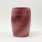 Frankoma <br> #72 Stove Pipe Vase <br> c. 1942, H. 9" <br> Rosetone <br> Ada Clay, Oblong 0 <br> <br> Free Shipping